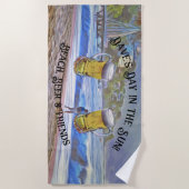 Los Muertos Beach 786 Strandlaken (Voorkant)