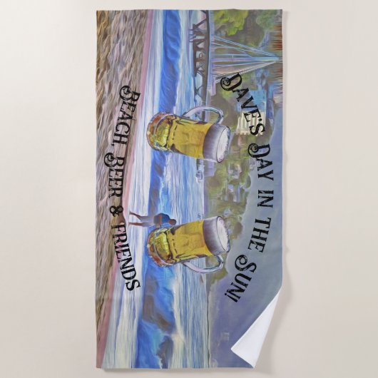 Los Muertos Beach 786 Strandlaken (Voorkant)