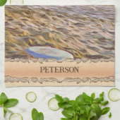 Los Muertos Beach 786 Theedoek (Gevouwen)