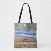 Los Muertos Beach 786 Tote Bag (Voorkant)