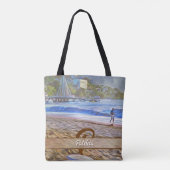 Los Muertos Beach 786 Tote Bag (Achterkant)