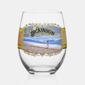 Los Muertos Beach 786 Wijnglas Zonder Voet (Voorkant)