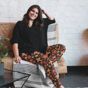 Los Muertos   Bloemendag van de doden Leggings