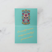 Los muertos nunca mueren en nuestros pensamientos kaart (Binnen)