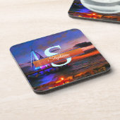 Los Muertos Pier 1182 Bier Onderzetter (Linkerzijde)