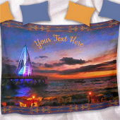 Los Muertos Pier 1182 Fleece Deken