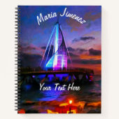 Los Muertos Pier 1182 Notitieboek (Voorkant)