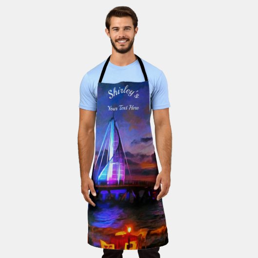 Los Muertos Pier 1182 Schort (Gedragen)