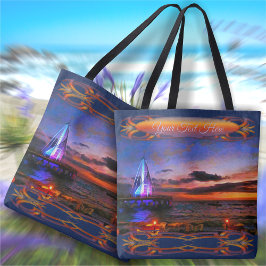 Los Muertos Pier 1182 Tote Bag