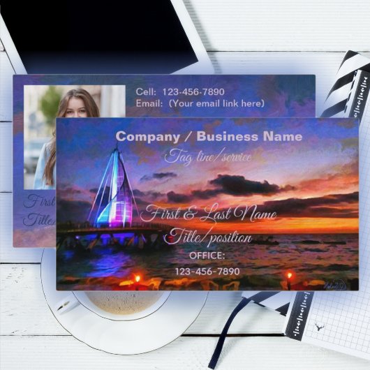 Los Muertos Pier 1182 Visitekaartje