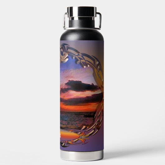 Los Muertos Pier 1182 Waterfles (Achterkant)