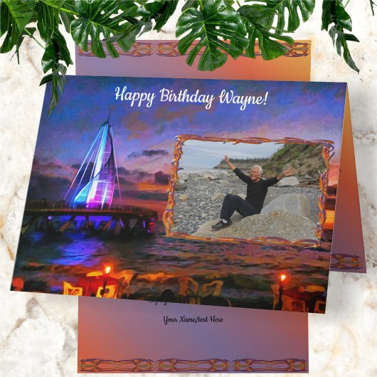 Los Muertos Pier Birthday 182 Kaart