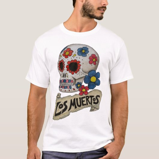 Los Muertos Skull Shirt (Voorkant)
