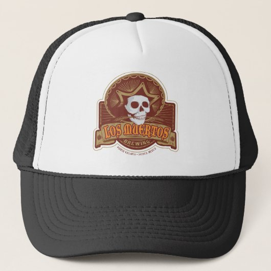 Los Muertos Trucker Hat Trucker Pet (Voorkant)