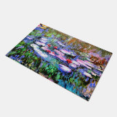 Los Nenufares (waterlelies) van Claude Monet Deurmat (Schuin)