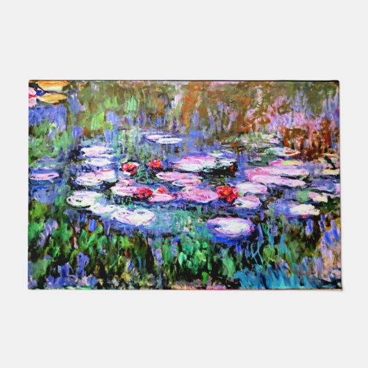 Los Nenufares (waterlelies) van Claude Monet Deurmat (Voorkant)