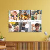 Los Nietos Hacen La Vida Más Grande Oma Gift Canvas Afdruk (Insitu (Woonkamer))