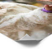 Los Nietos Hacen La Vida Más Grande Oma Gift Poster (Hoek)