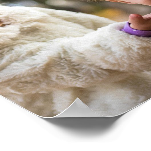 Los Nietos Hacen La Vida Más Grande Oma Gift Poster (Hoek)