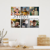 Los Nietos Hacen La Vida Más Grande Oma Gift Poster (Keuken)