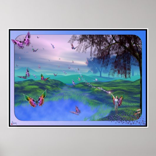 Los Niños de la Hada Mariposa - Versie 2.0 Poster (Voorkant)