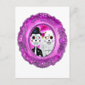 Los Novios Calaca Briefkaart (Voorkant)