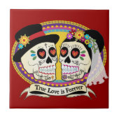 Los Novios (Engels) Tegel Tegeltje (Voorkant)