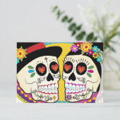 Los Novios RSVP-kaart RSVP Kaartje (Staand voorkant)