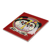 Los Novios (Spaans) Tegel Tegeltje (Zijkant)