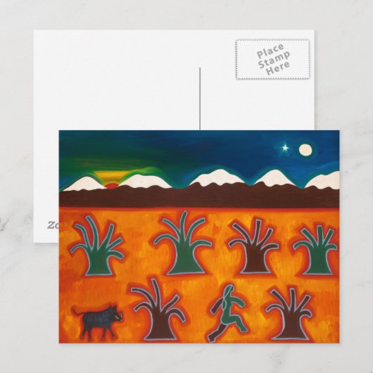 Los Olivos en el Invierno 2010 Briefkaart (Voorkant / Achterkant)