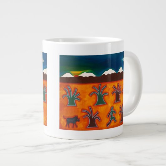 Los Olivos en el Invierno 2010 Grote Koffiekop (Voorkant rechts)