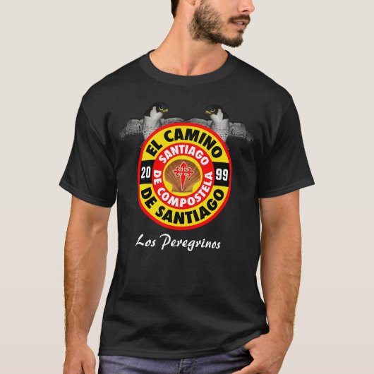 Los Peregrinos del Camino de Santiago T-shirt (Voorkant)