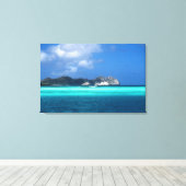 Los Roques-eilanden, Venezuela Canvas Afdruk (Insitu (Houten vloer))