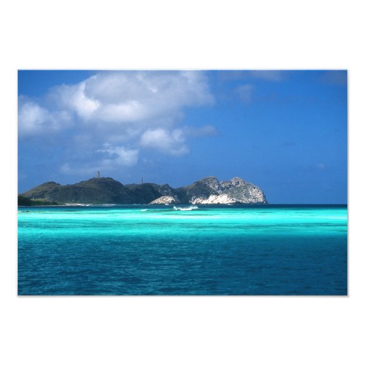 Los Roques-eilanden, Venezuela Foto Afdruk (Voorkant)