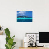 Los Roques-eilanden, Venezuela Poster (Thuiskantoor)