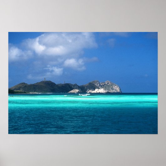 Los Roques-eilanden, Venezuela Poster (Voorkant)