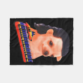 Los Temerarios Funny Dog Chihuahua  Fleece Deken (Voorkant (Horizontaal))