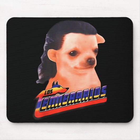 Los Temerarios Funny Dog Chihuahua Muismat (Voorkant)