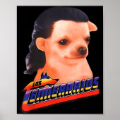 Los Temerarios Funny Dog Chihuahua Poster (Voorkant)