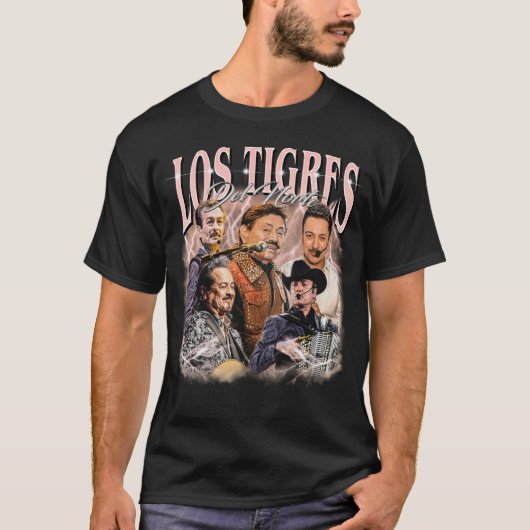Los Tigres del Norte - Mexican band T-shirt (Voorkant)