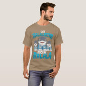 Los Tralaleritos Dicen Tralala Italian Brainrot Fu T-shirt (Voorkant volledig)