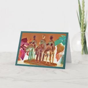 "Los Tres Reyes #3 " Feestdagen Kaart