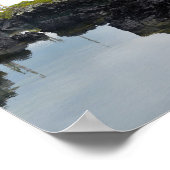 Los Tuneles op de Galapagos-eilanden Poster (Hoek)