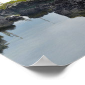 Los Tuneles op de Galapagos-eilanden Poster (Hoek)