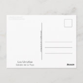 Los Urrutias, Murcia (Spanje) Briefkaart (Achterkant)