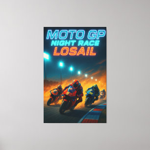 Losail International Circuit MotoGP Qatar Grand Canvas Afdruk