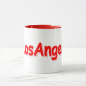 "#LosAngeles" Cute Design. Bestel nu Mok (Midden)