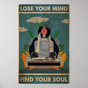 Lose your Mind Vind je Soul  Poster