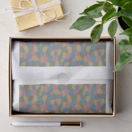 Losenge camouflage tissuepapier (Geschenk)