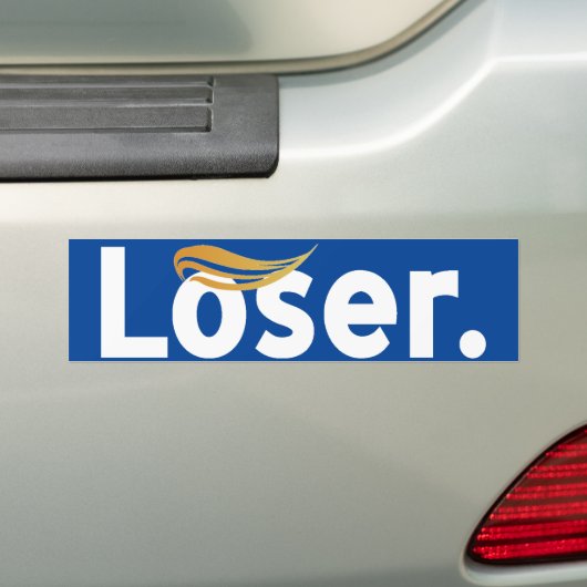 Loser Anti-Trump, Biden Harris 2024 Bumpersticker (Op auto)